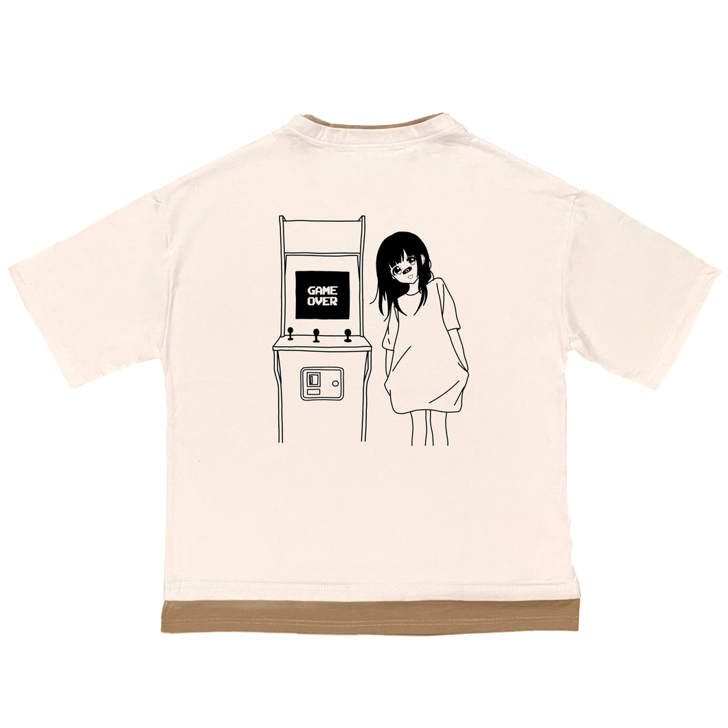 Arcade game Tシャツ 全２色（白/黒）