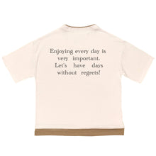 画像をギャラリービューアに読み込む, Without regrets Tシャツ 全６色（白/黒/赤/緑/青/茶）
